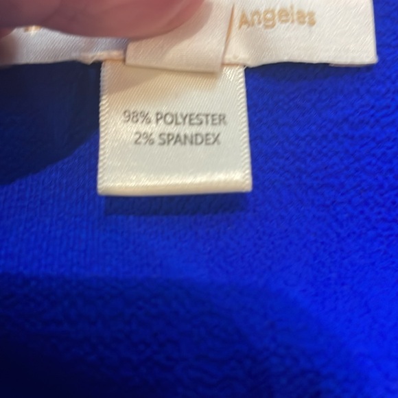 Monteau size small royal blue top - Picture 3 of 3